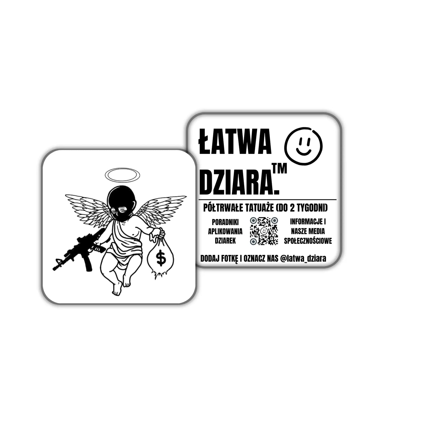 Aniołek z Charakterem - ŁatwaDziara™