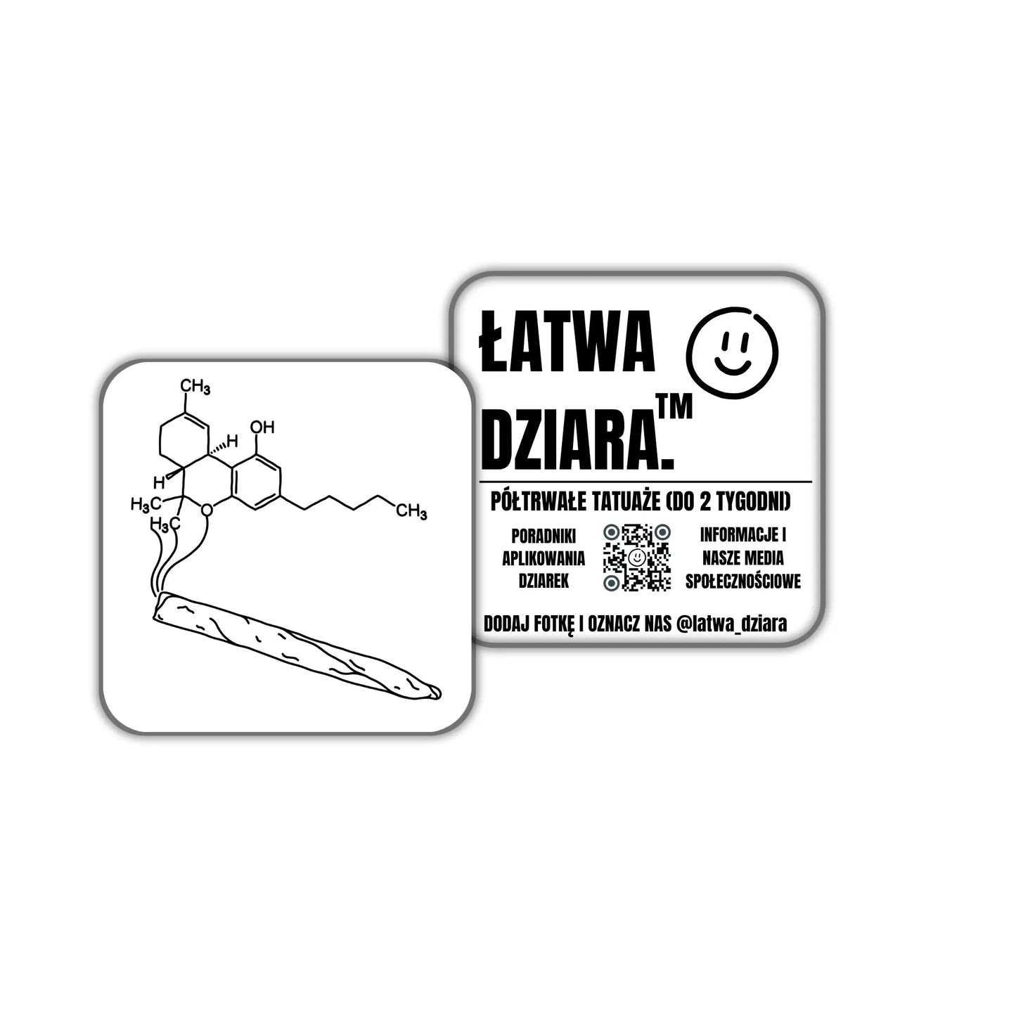 THC Molekuła - ŁatwaDziara™