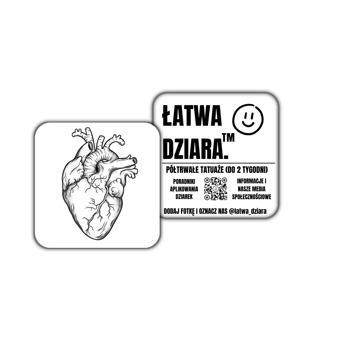 Anatomiczne Serce - ŁatwaDziara™