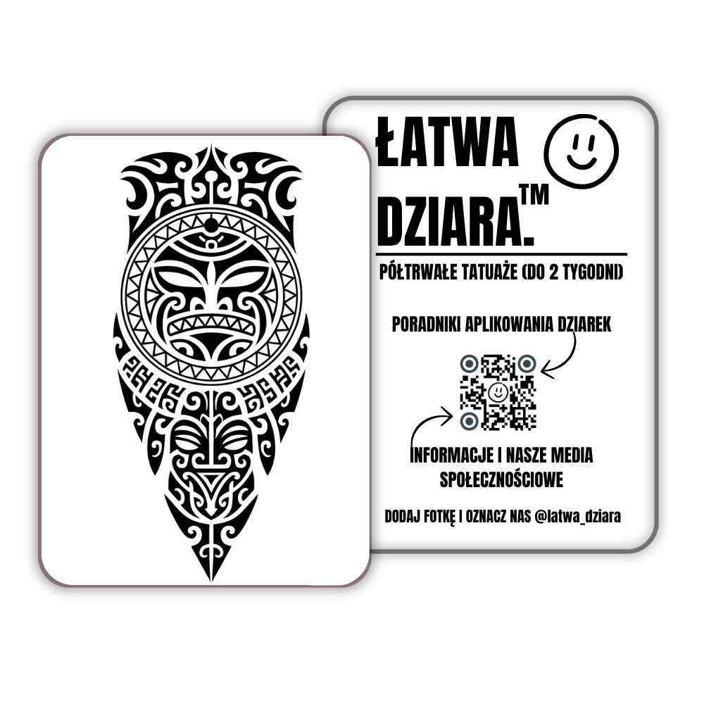 Wojownik z Polinezji