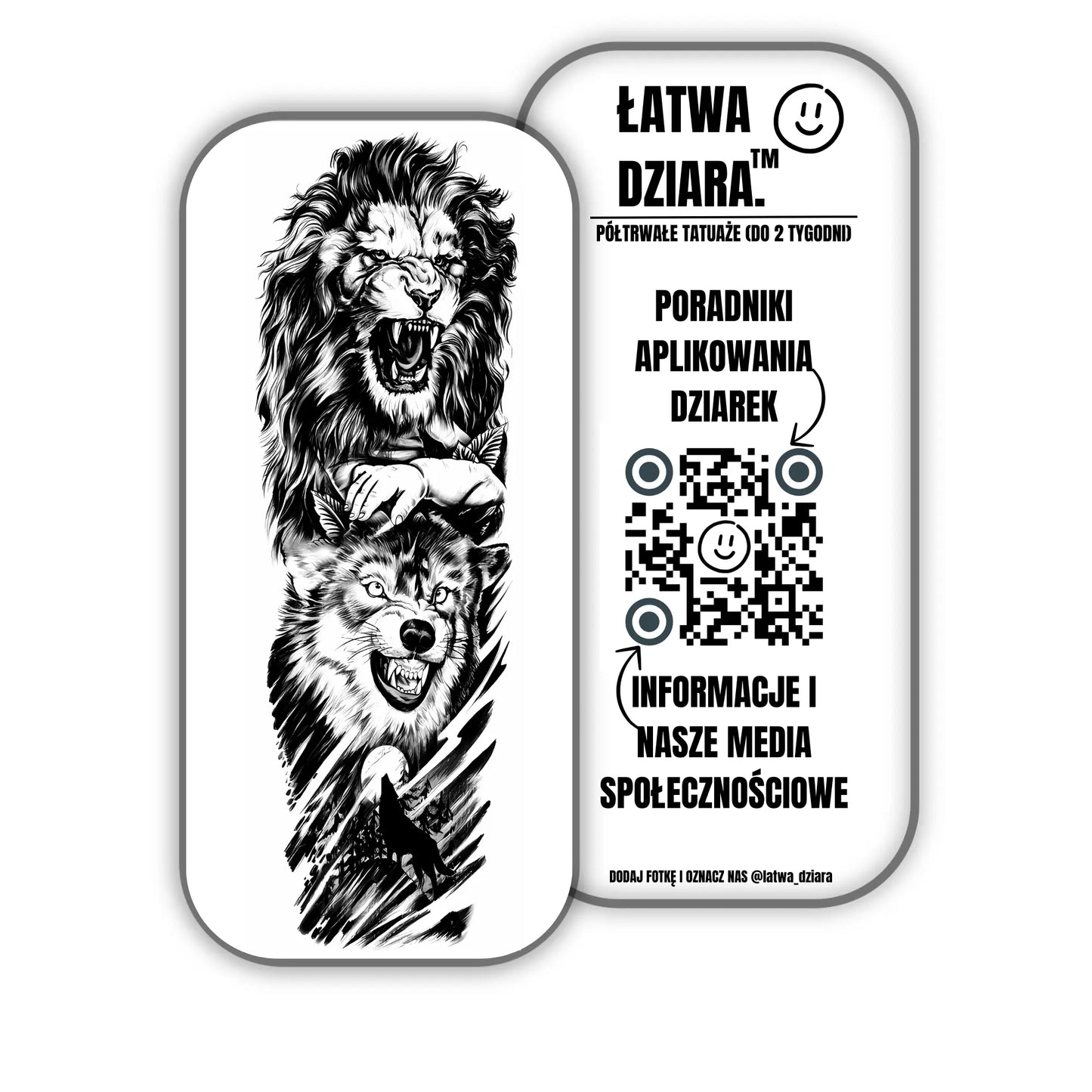 Lew i Wilk - ŁatwaDziara™
