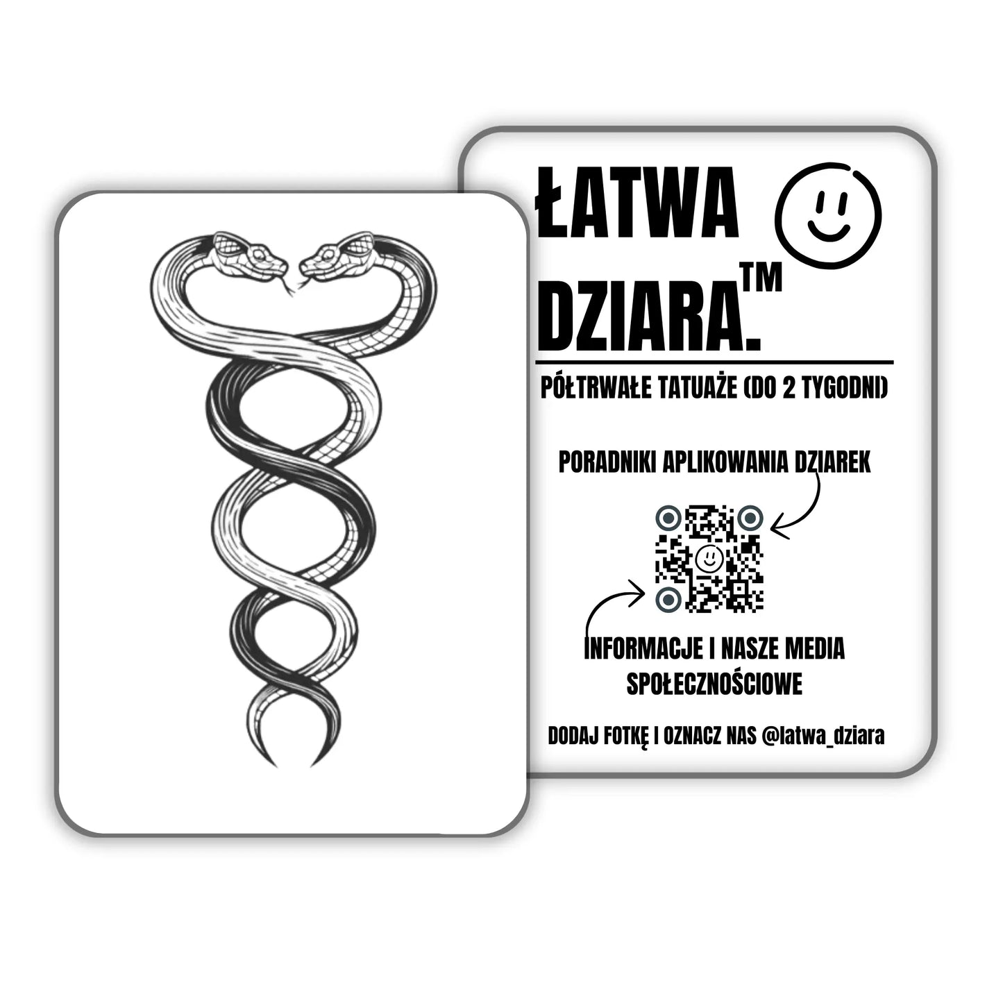 Splątane Węże - ŁatwaDziara™