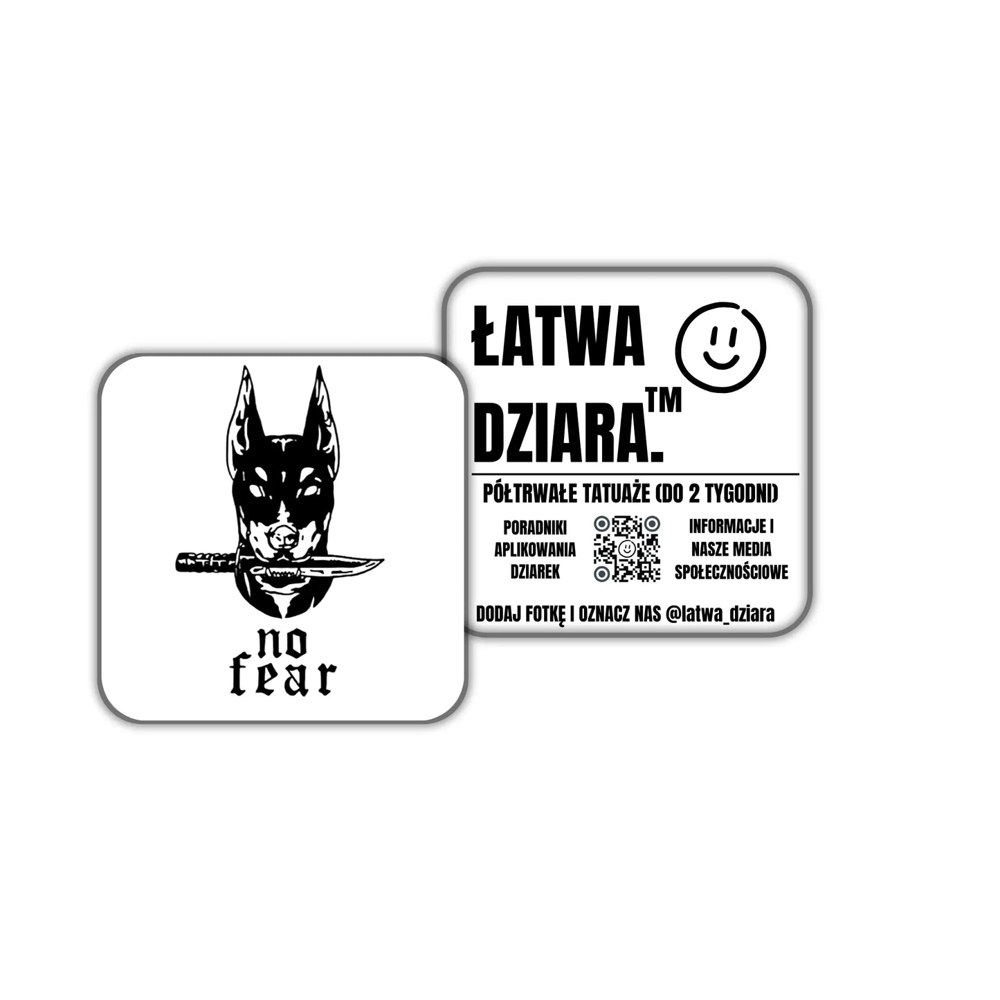 Odważny Doberman - ŁatwaDziara™
