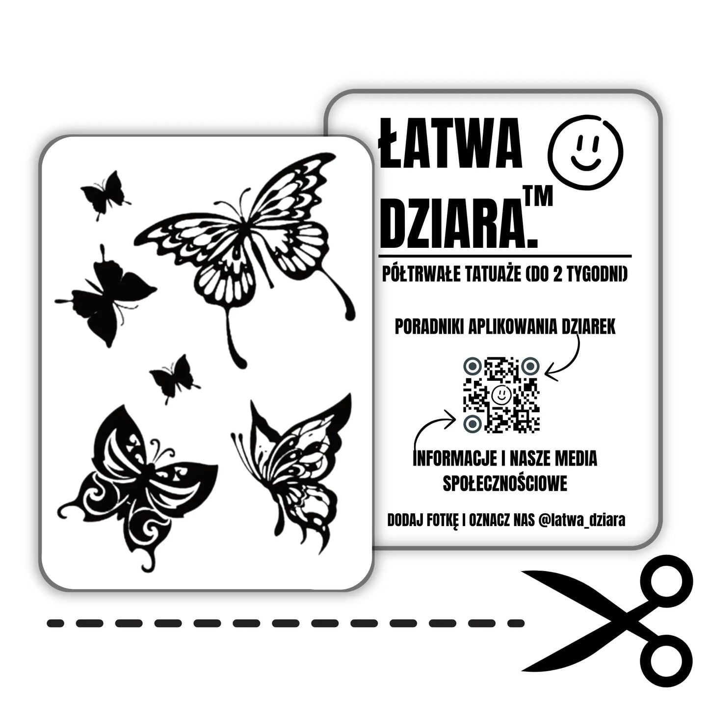 Szóstka Motyli - ŁatwaDziara™