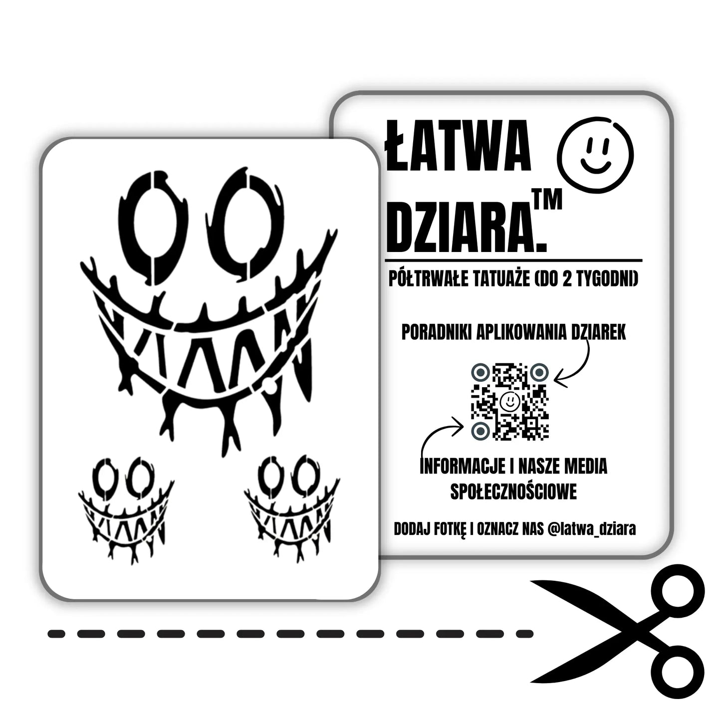 Strrraszny Uśmiech - ŁatwaDziara™