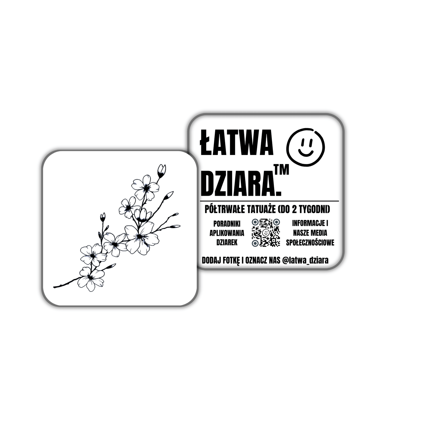 Kwiaty wiśni - ŁatwaDziara™