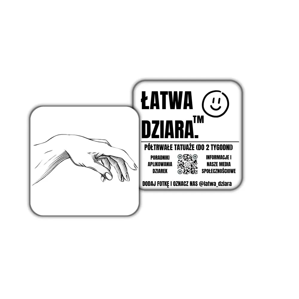 Ręka Opuszczona - ŁatwaDziara™
