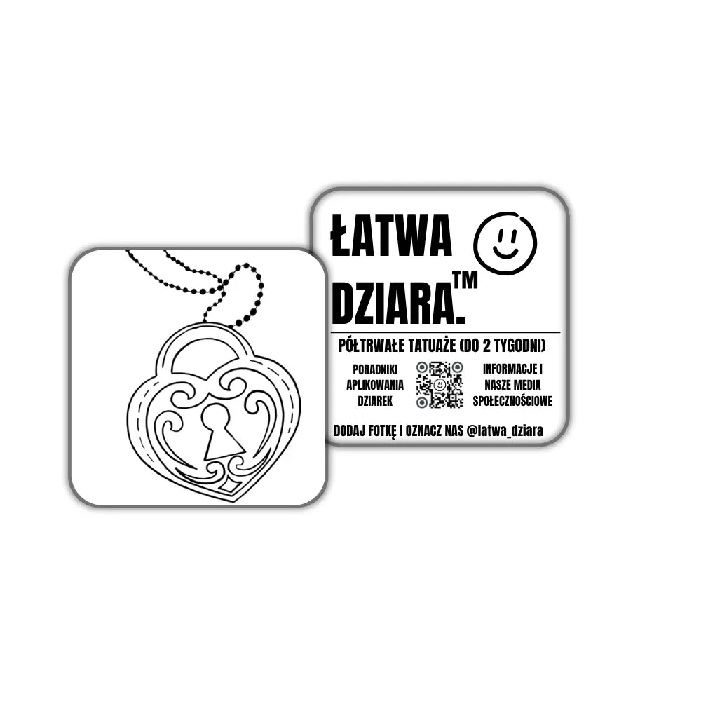Serce-Zamek - ŁatwaDziara™