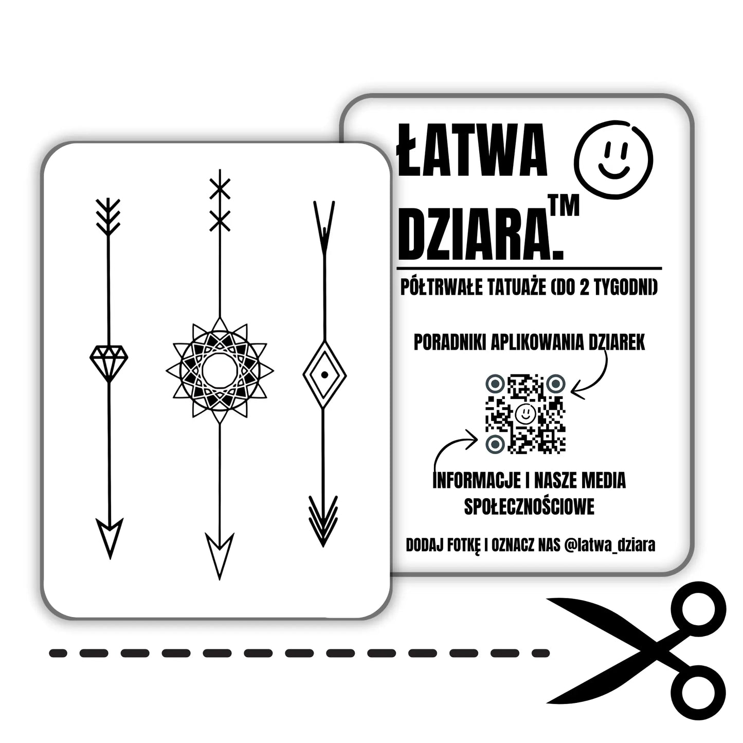 Symboliczne Strzały - ŁatwaDziara™