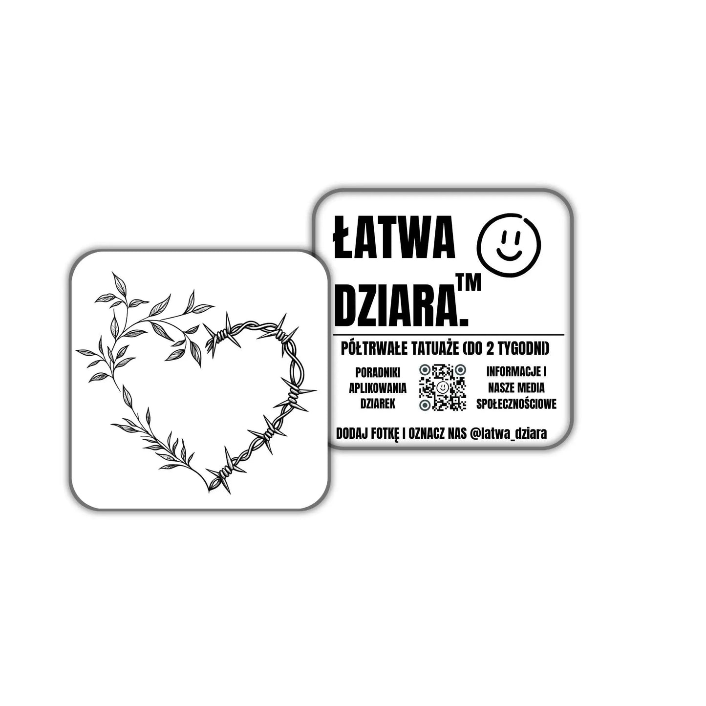 Serce w Cierniu - ŁatwaDziara™