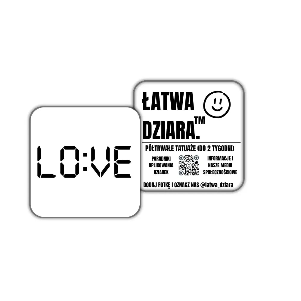 Czas na Miłość - ŁatwaDziara™