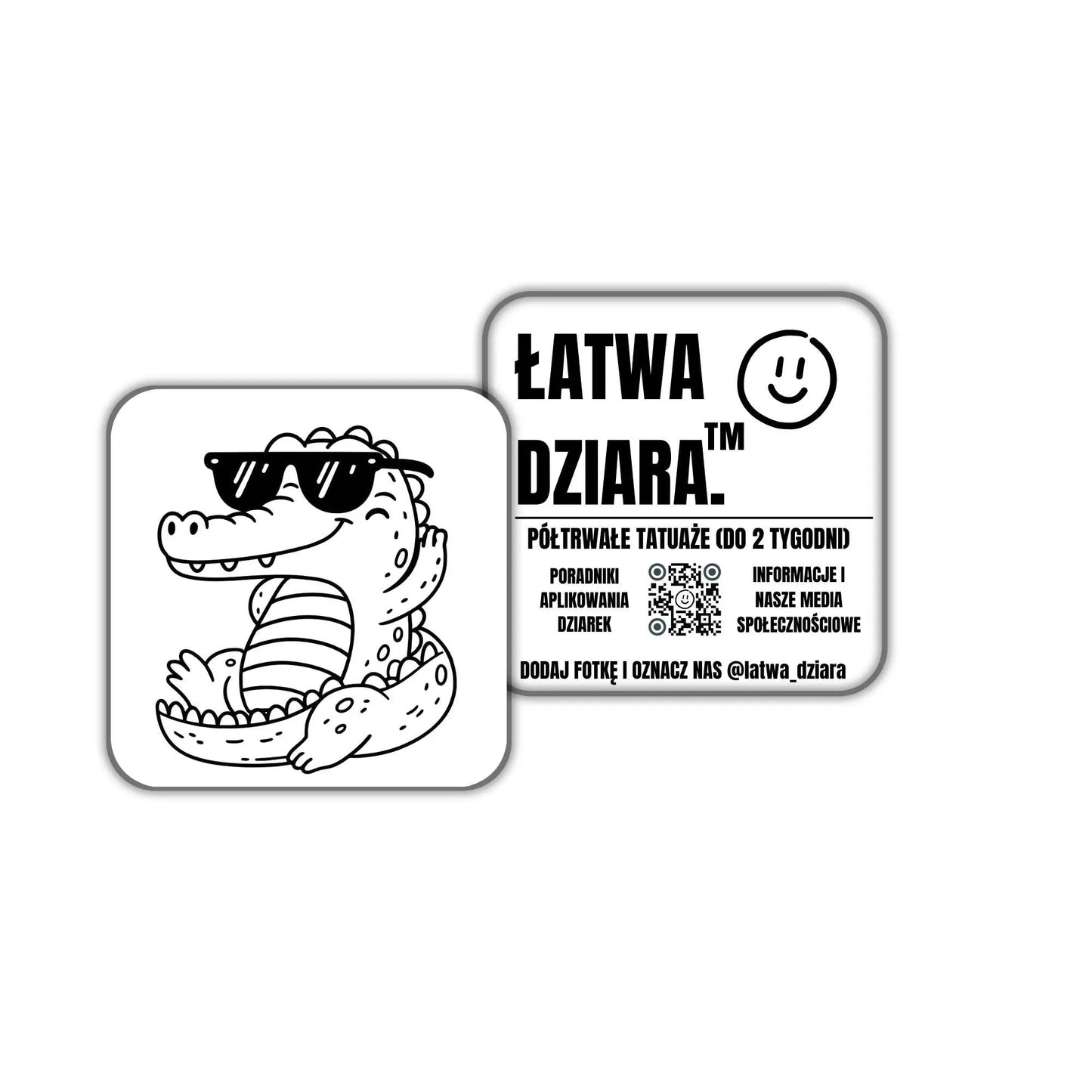 Krokodyl Luzak - ŁatwaDziara™