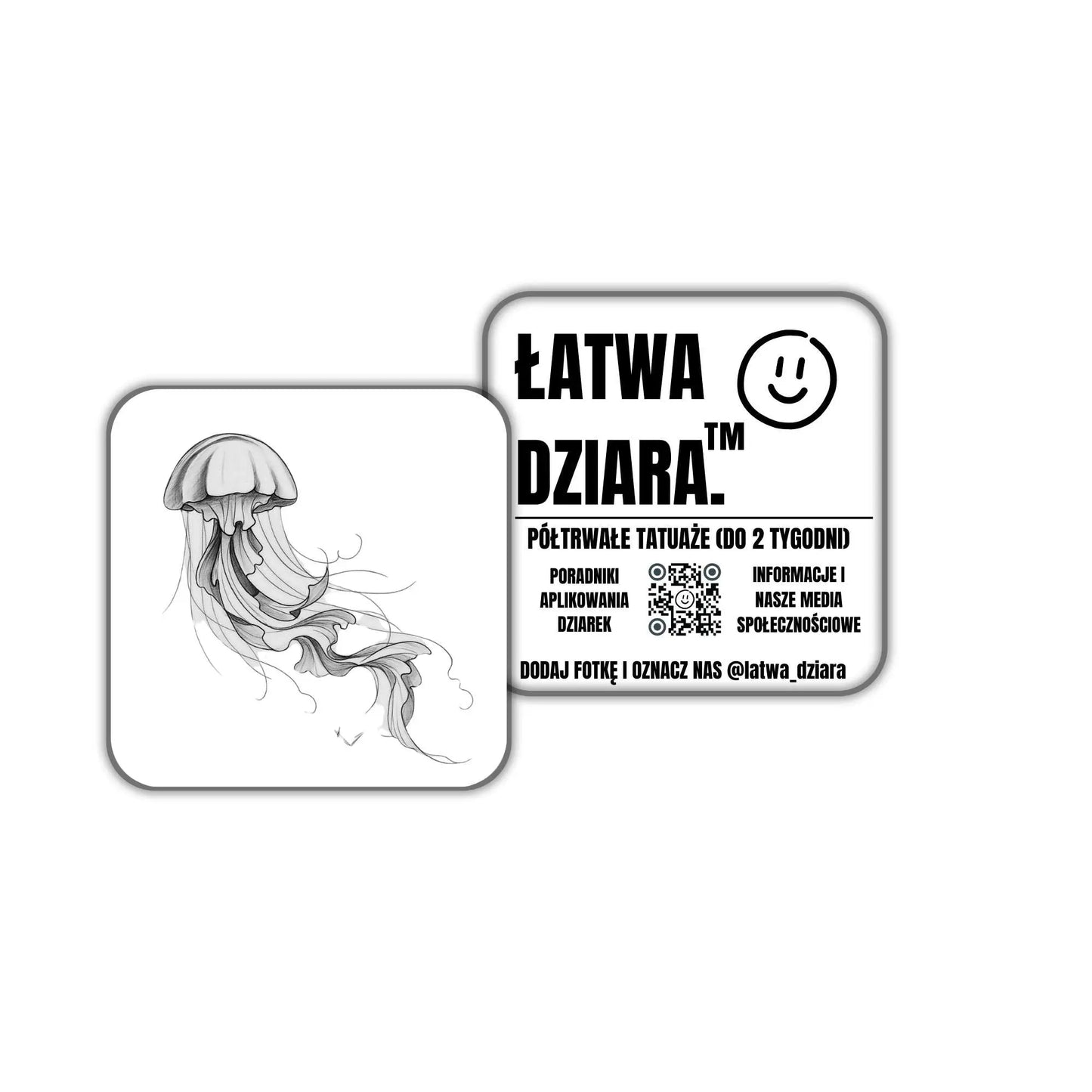 Delikatna Meduza - ŁatwaDziara™