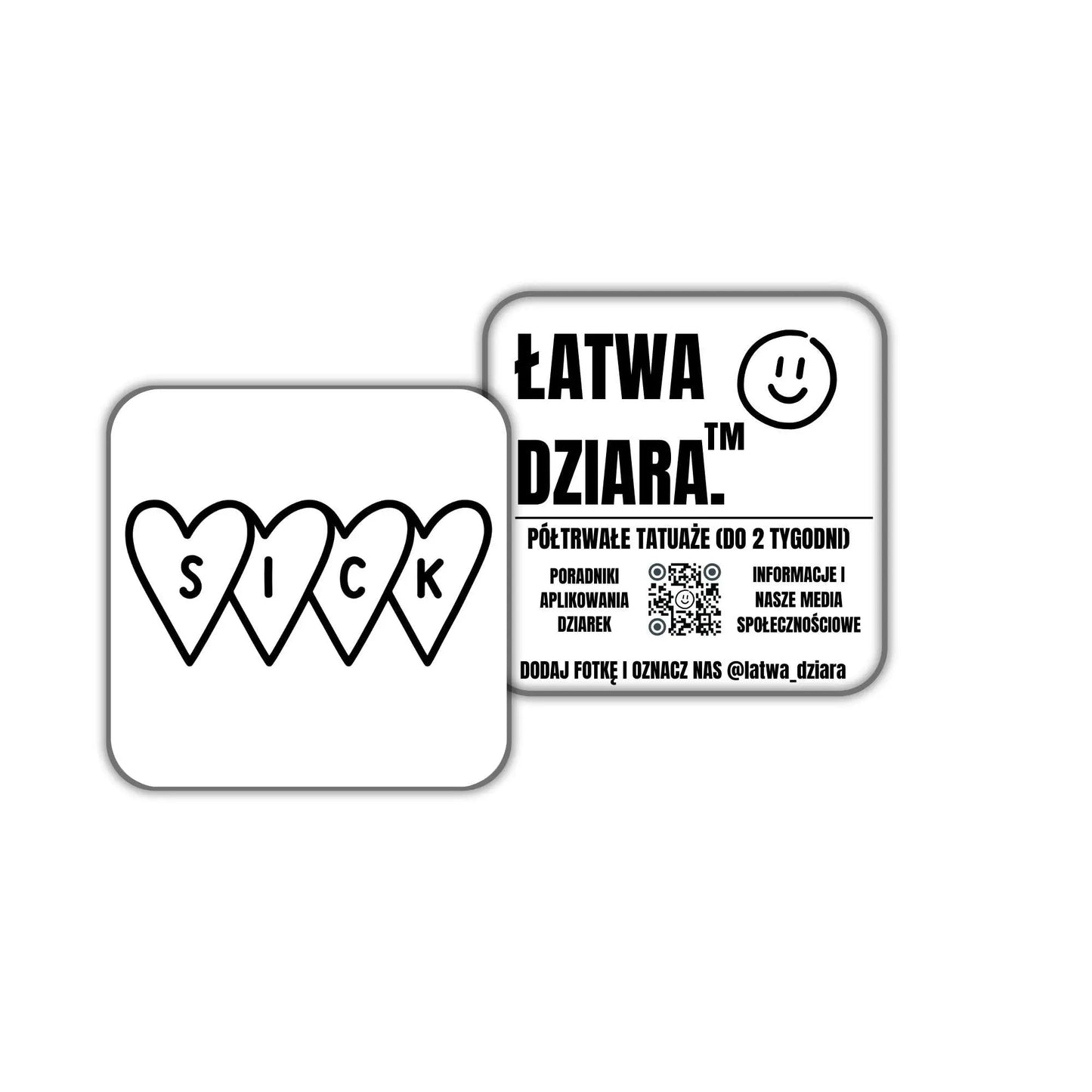 Chora Miłość - ŁatwaDziara™