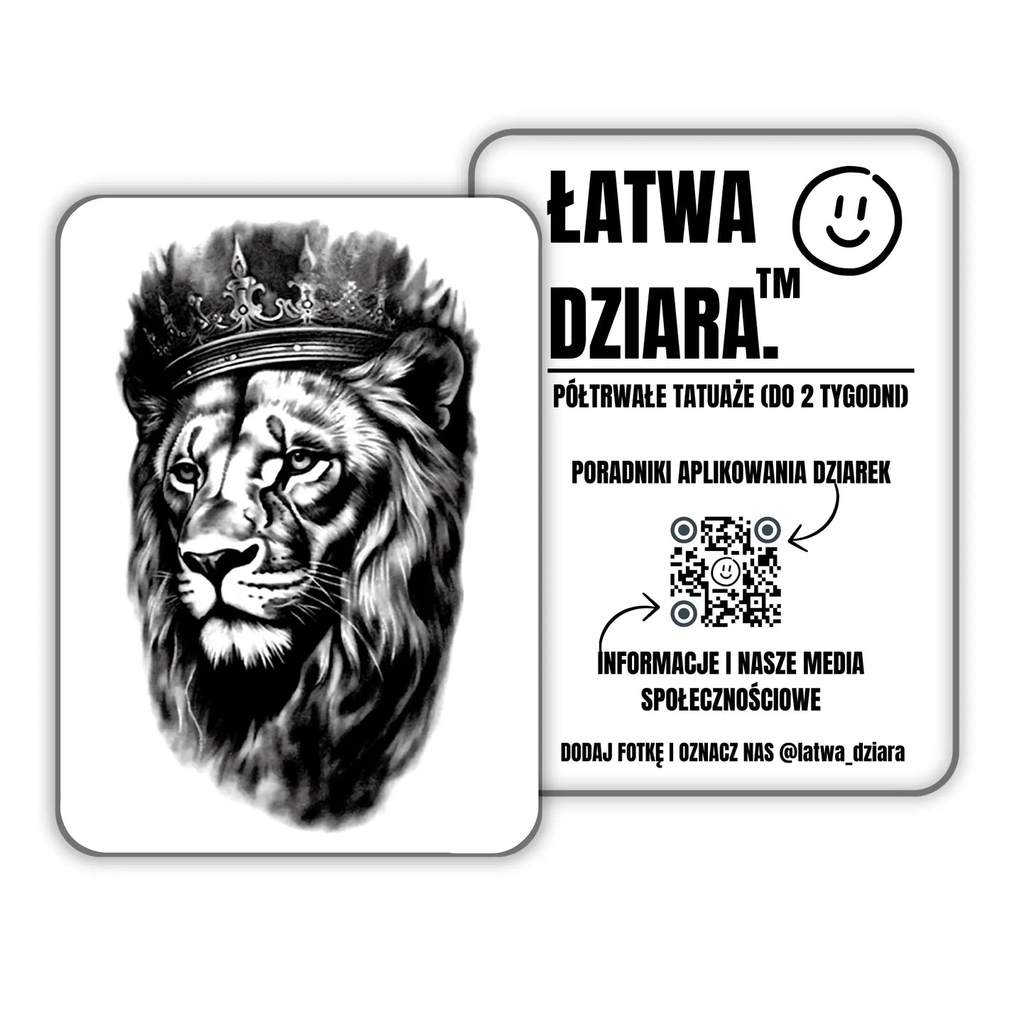 Królewski Lew - ŁatwaDziara™