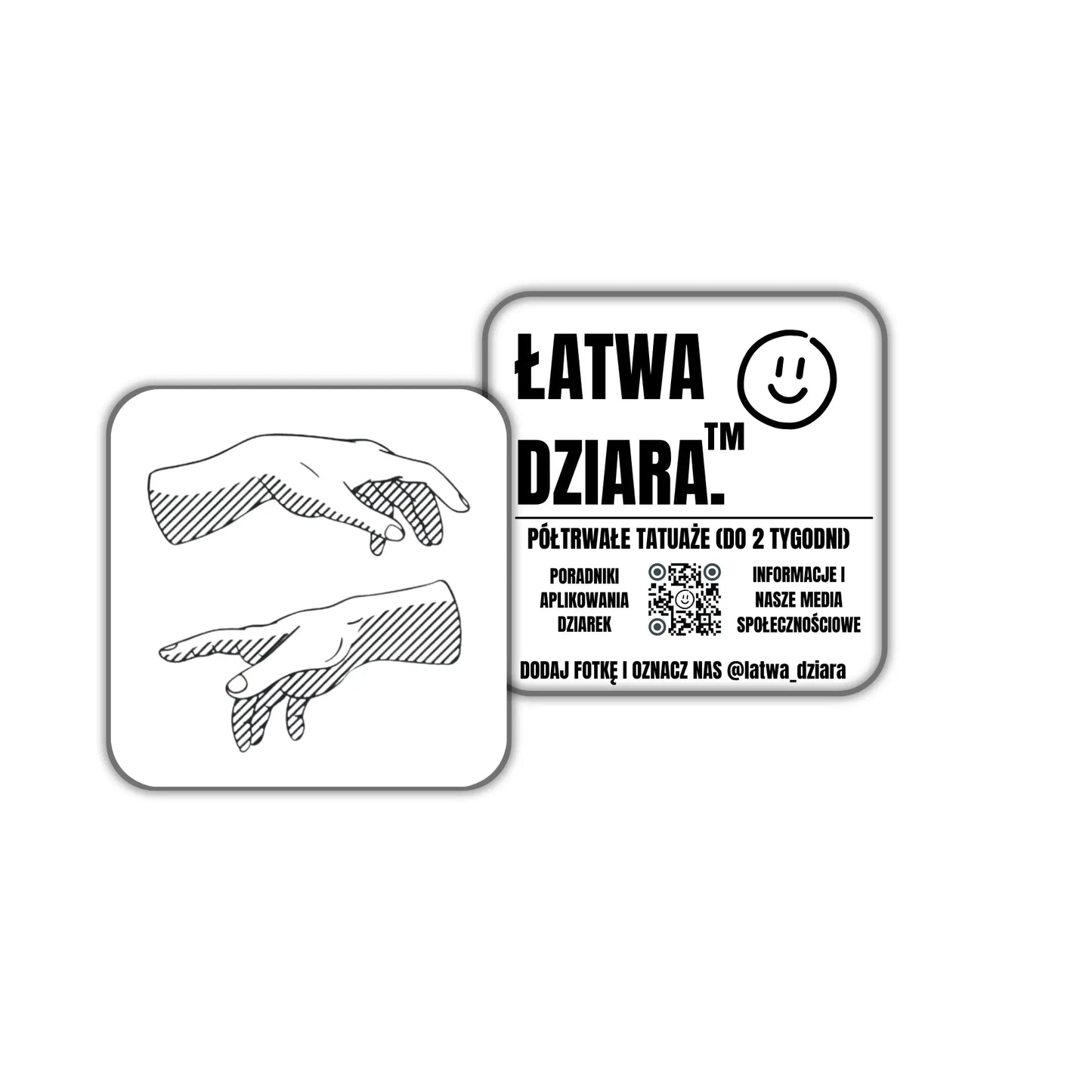 Dłonie Stworzenia Adama - ŁatwaDziara™