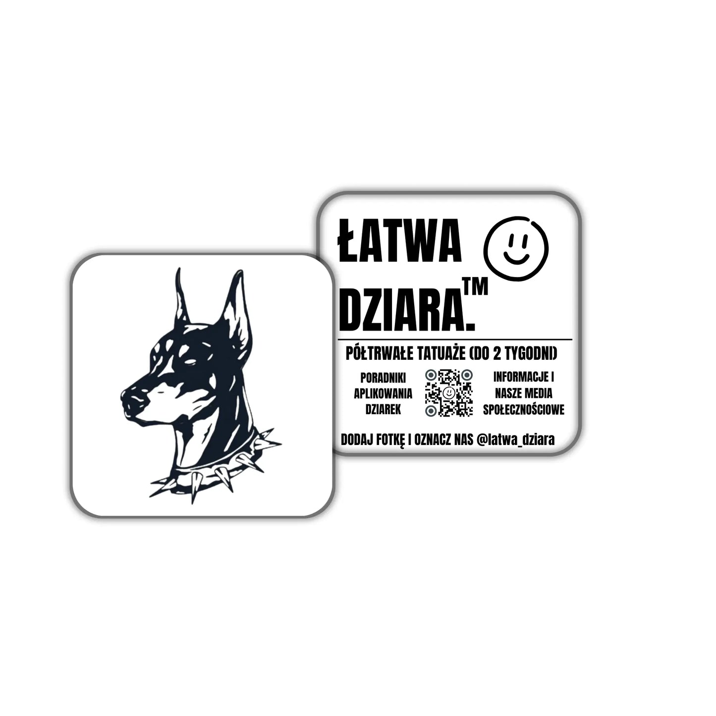 Doberman z Kolcami - ŁatwaDziara™