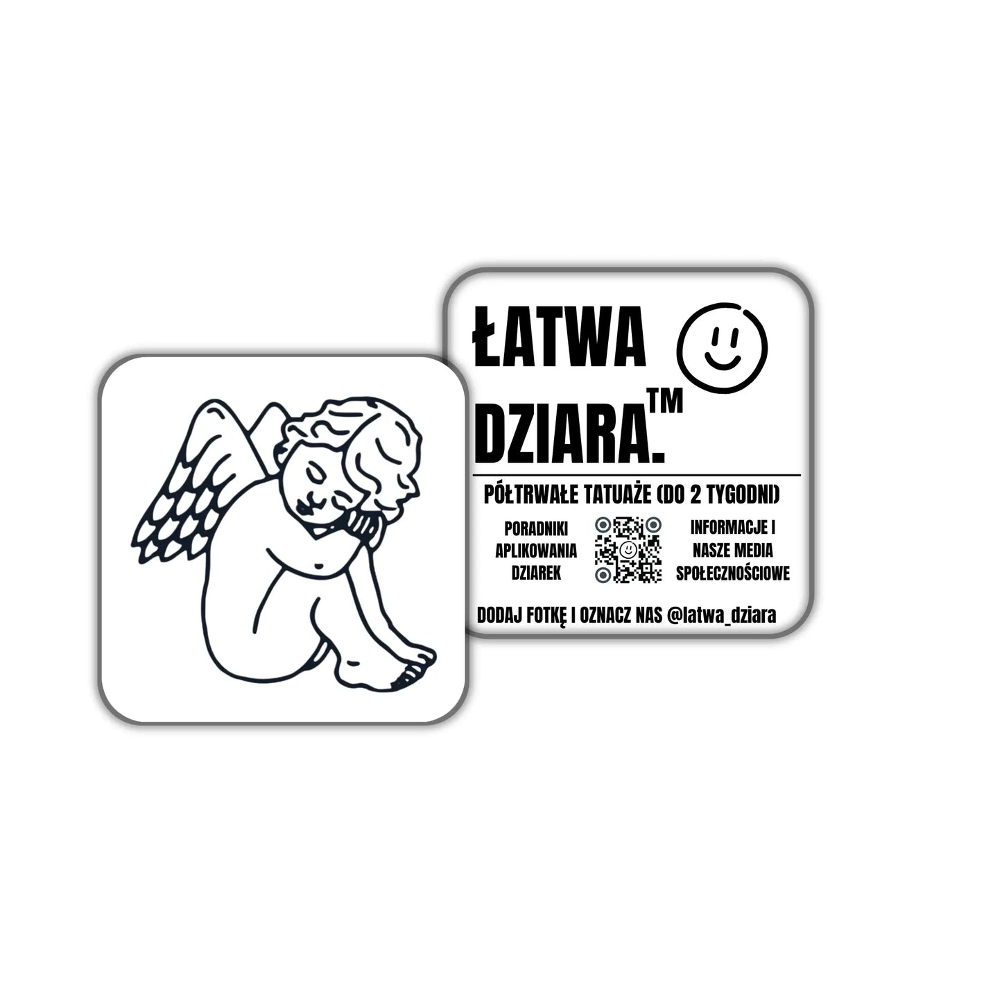 Śpiący Aniołek - ŁatwaDziara™