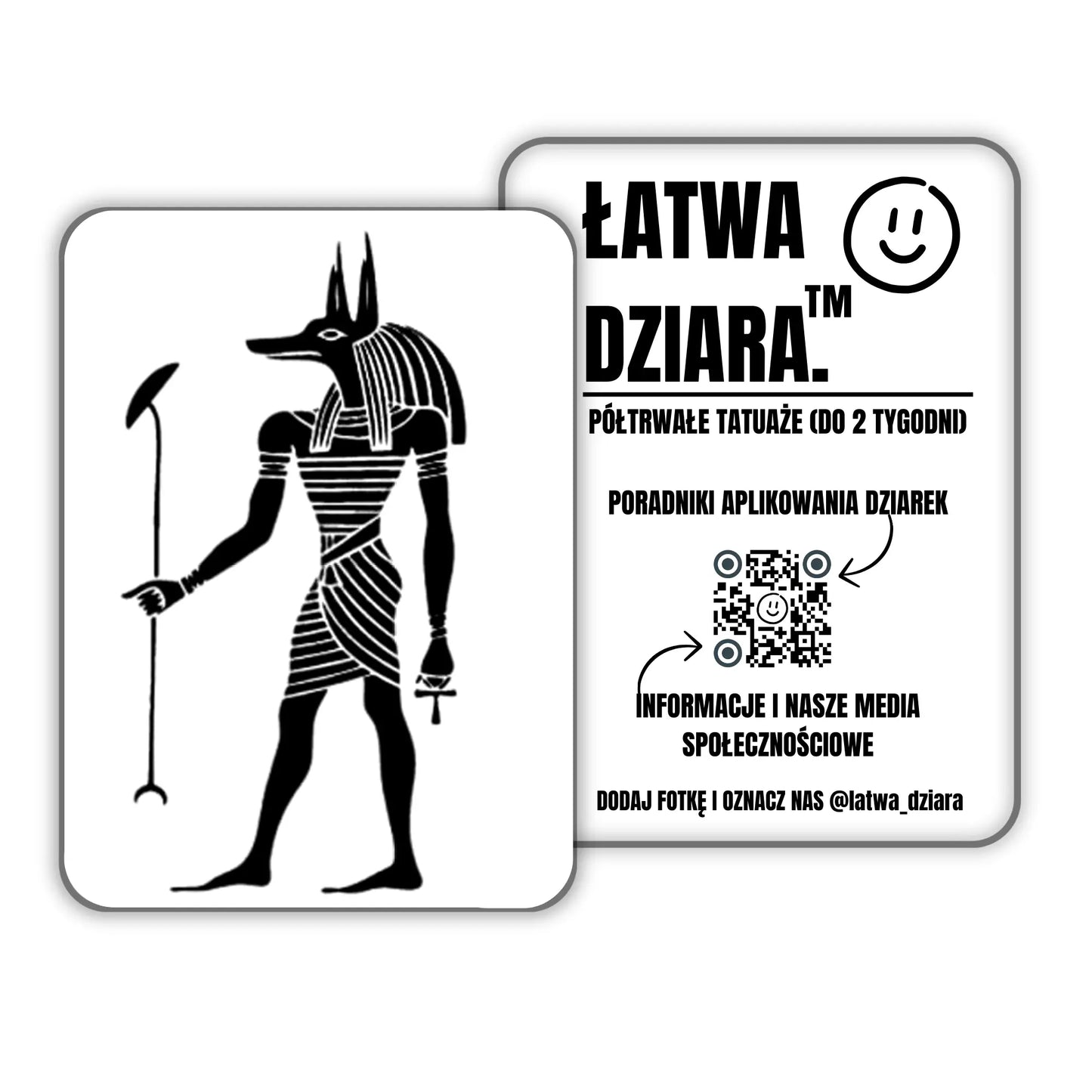 Egipski Anubis - ŁatwaDziara™
