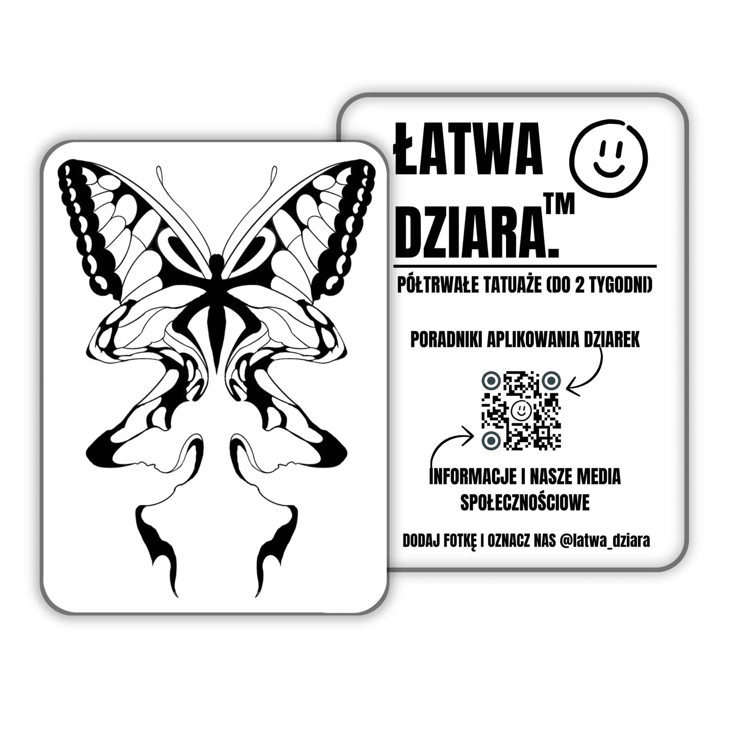 Rozmyty Motyl - ŁatwaDziara™