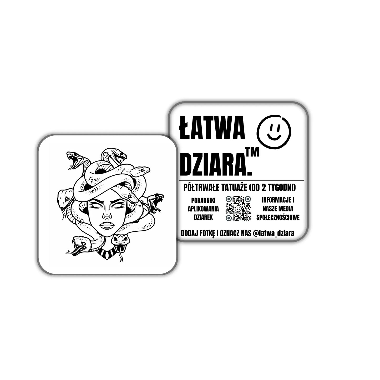 Głowa Meduzy - ŁatwaDziara™