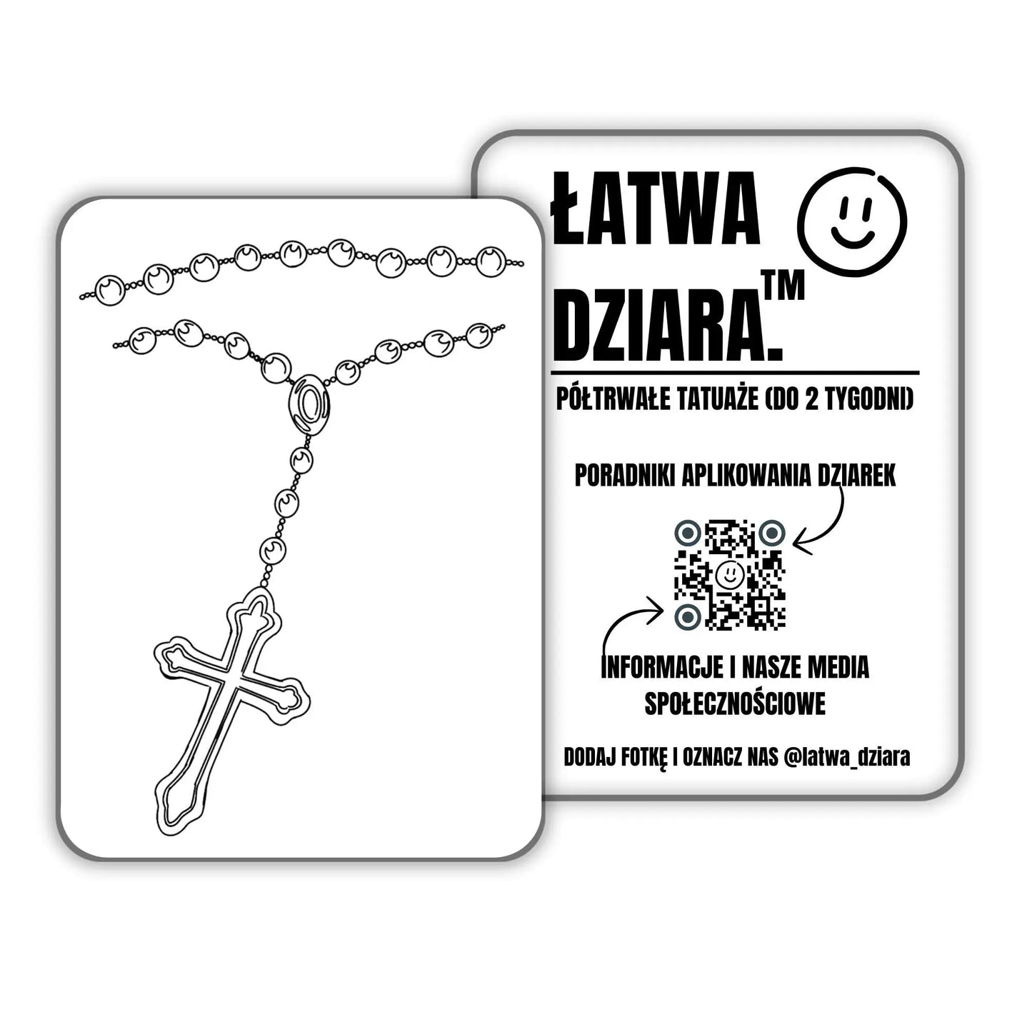 Różaniec Wiary - ŁatwaDziara™