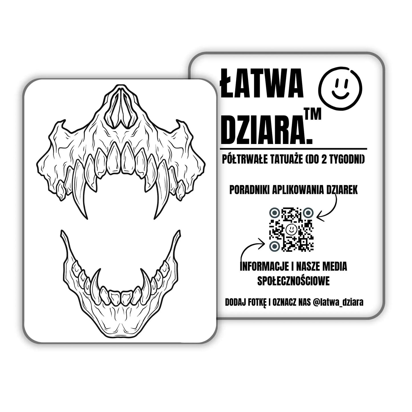 Kły Bestii - ŁatwaDziara™