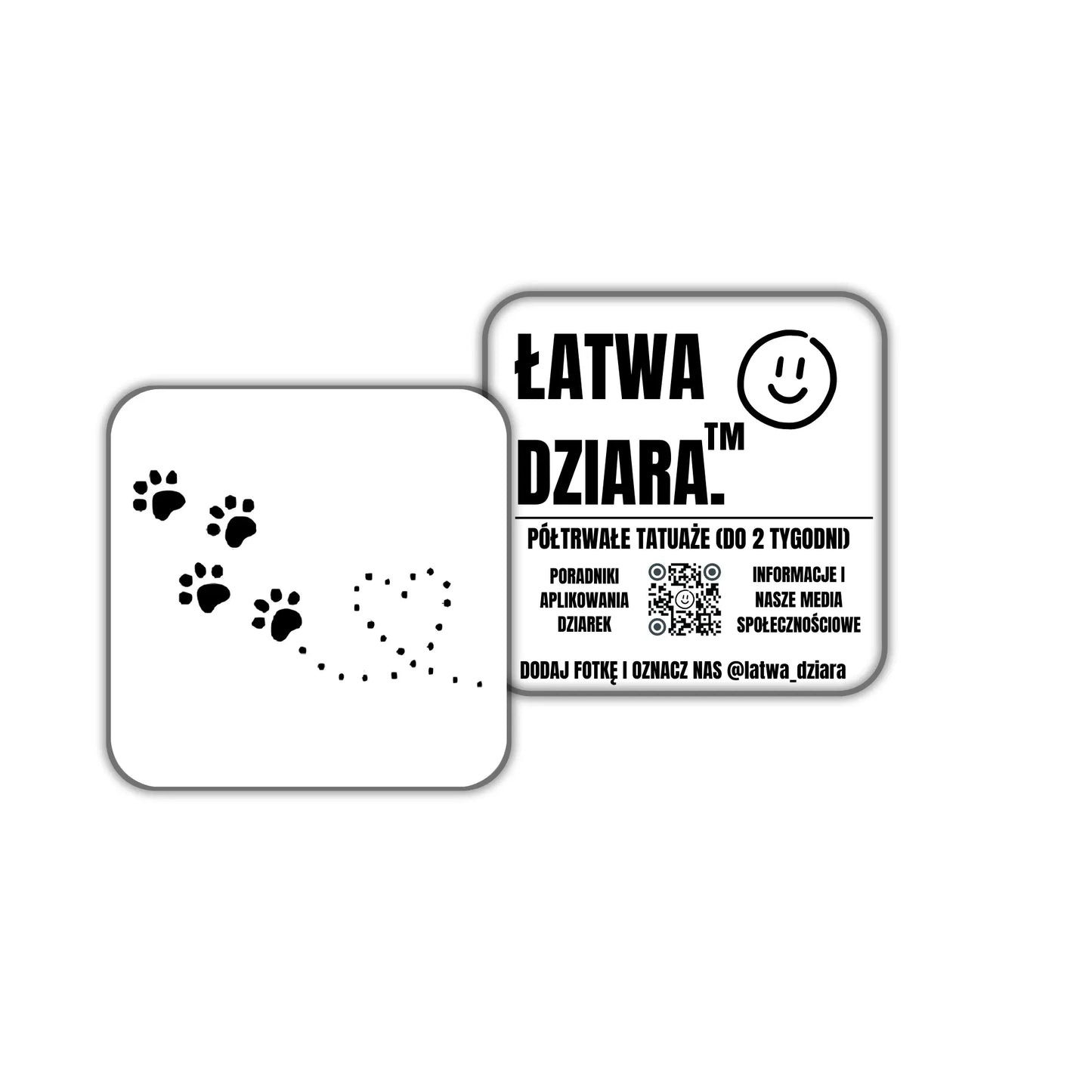 Łapki z Sercem - ŁatwaDziara™