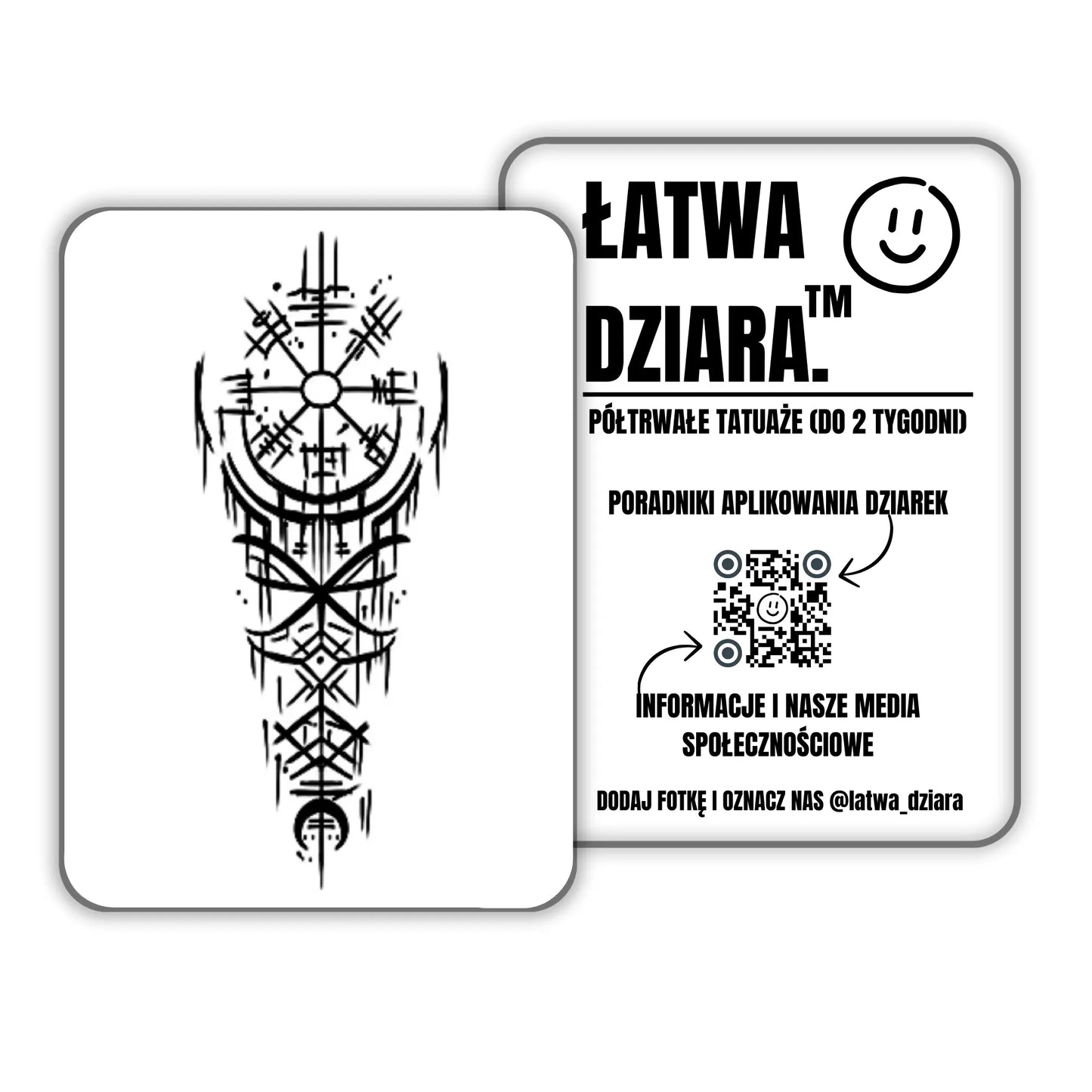 Wikingowe Znaki - ŁatwaDziara™