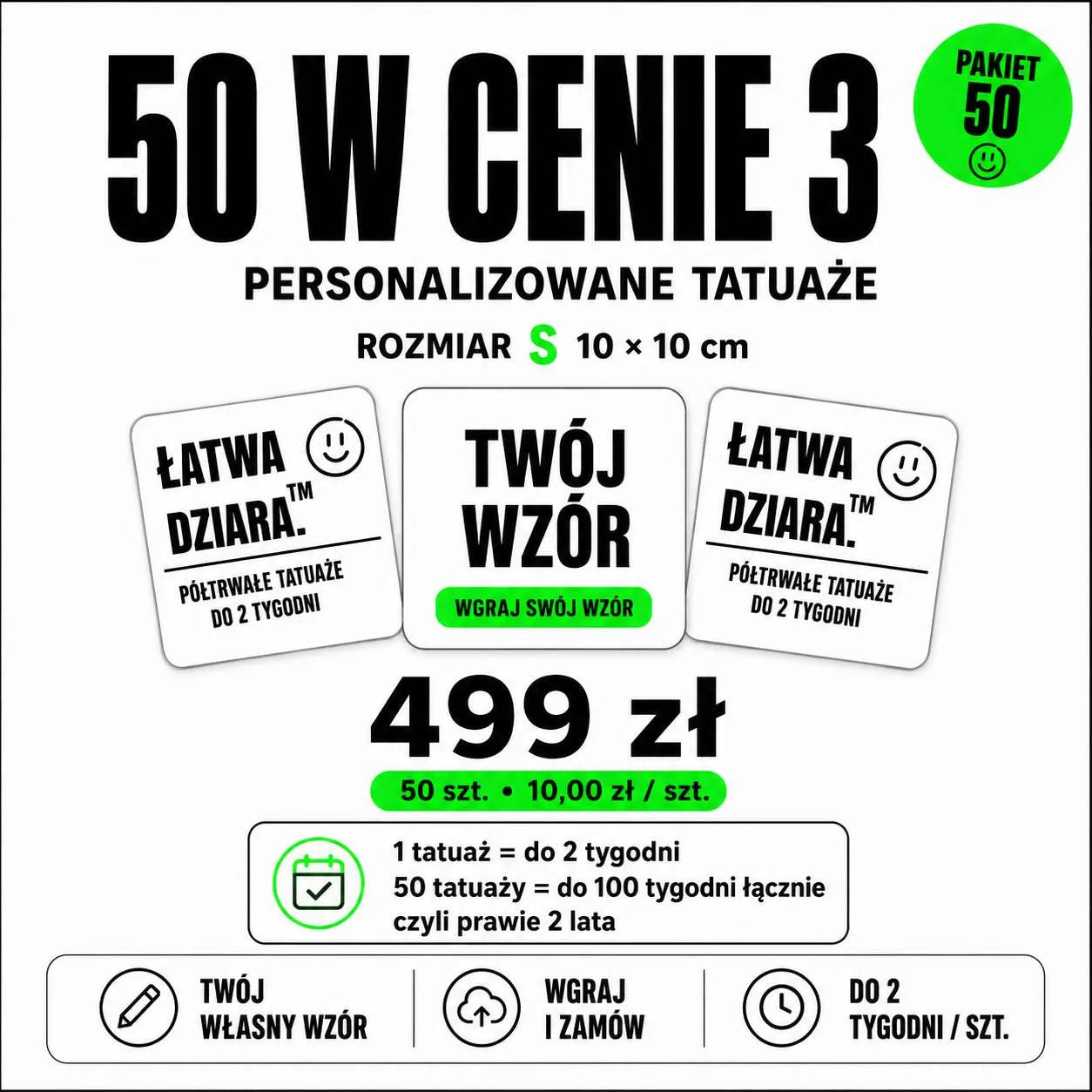 Tatuaż na zamówienie S
