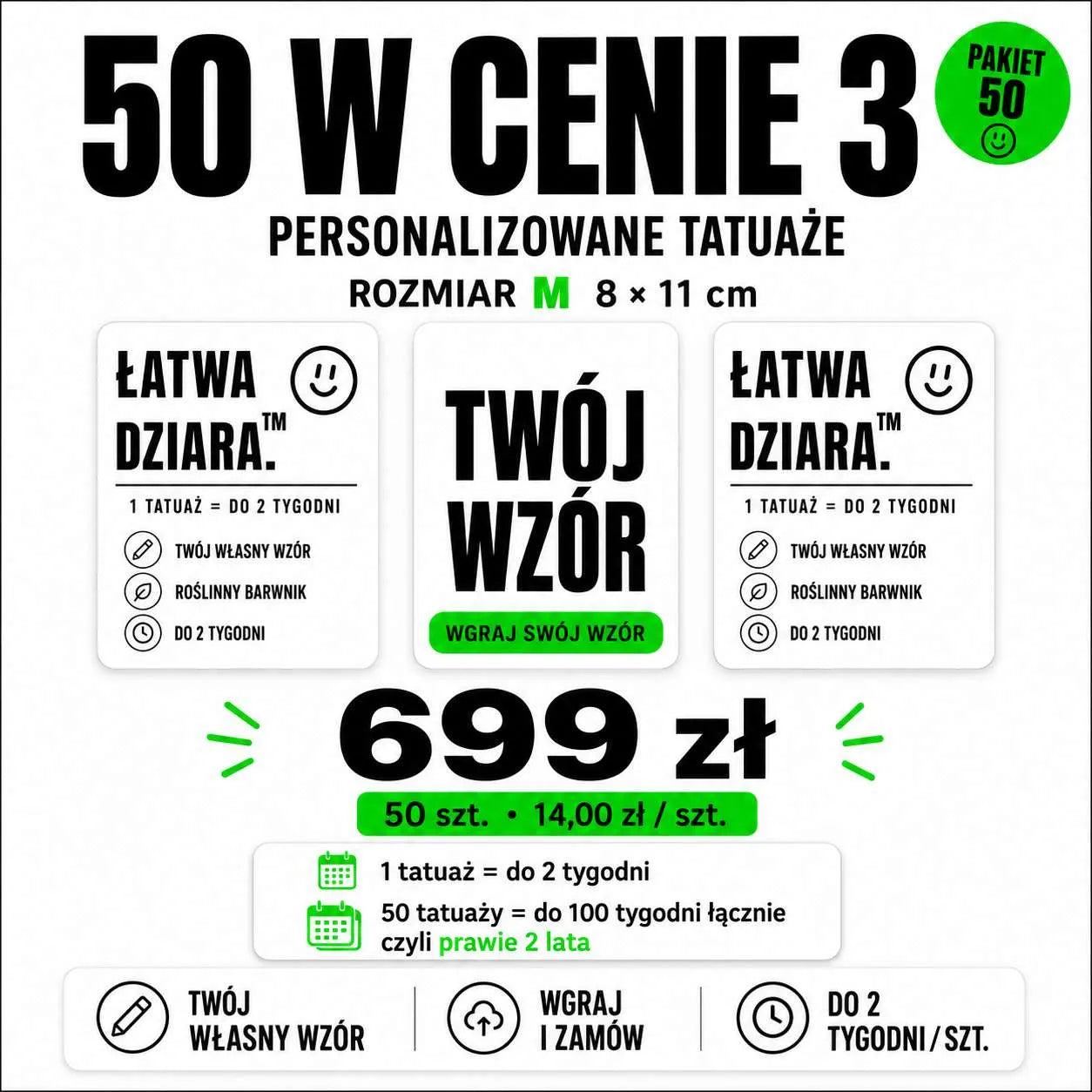 Tatuaż na zamówienie M