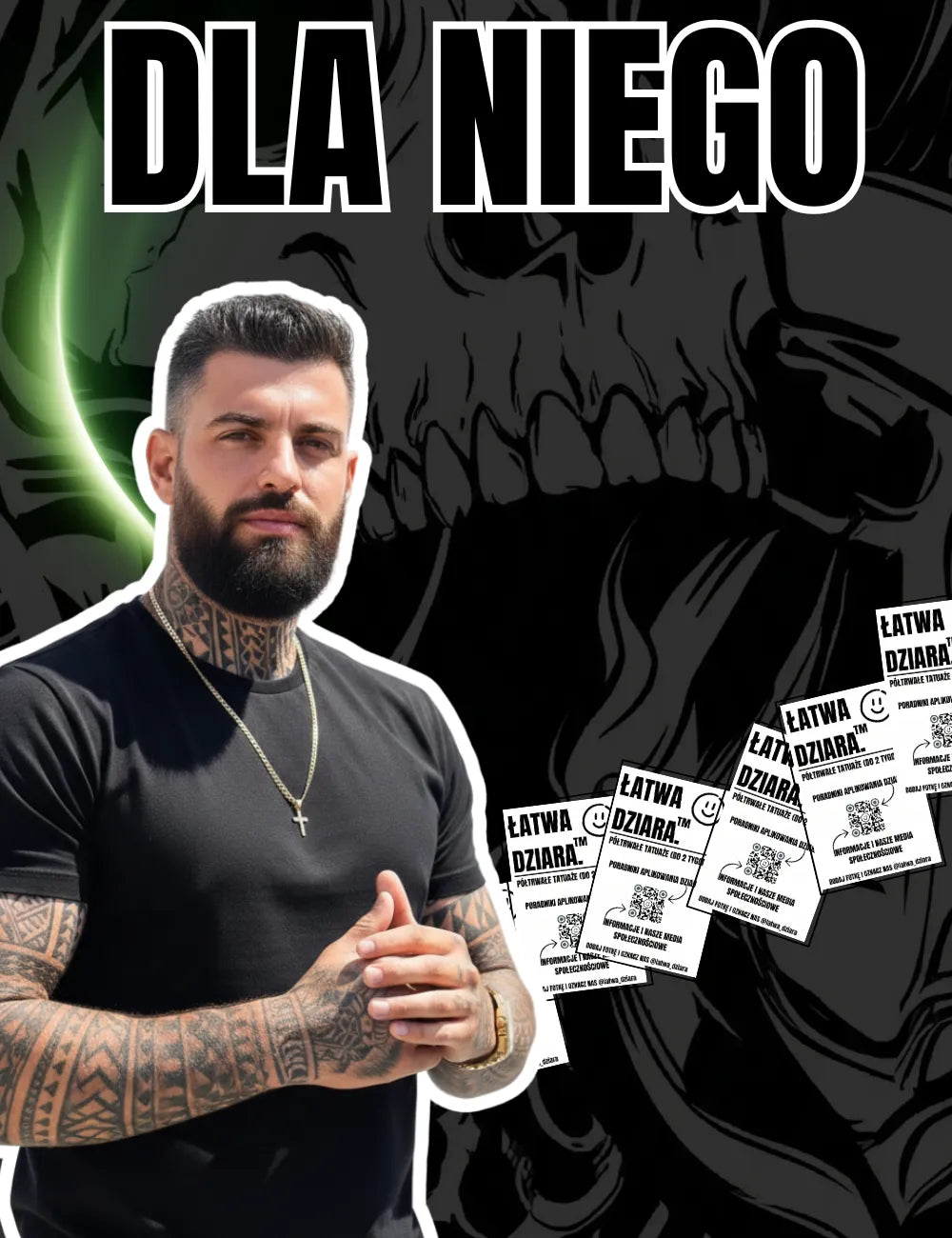 Dla Niego- Łatwa Dziara