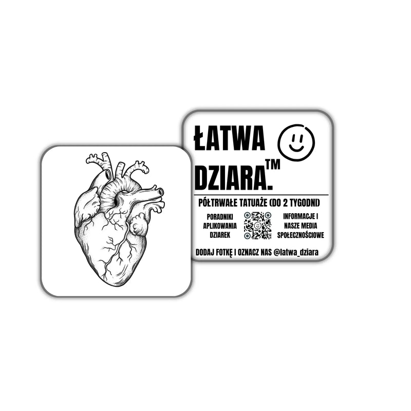 Anatomiczne Serce - ŁatwaDziara™