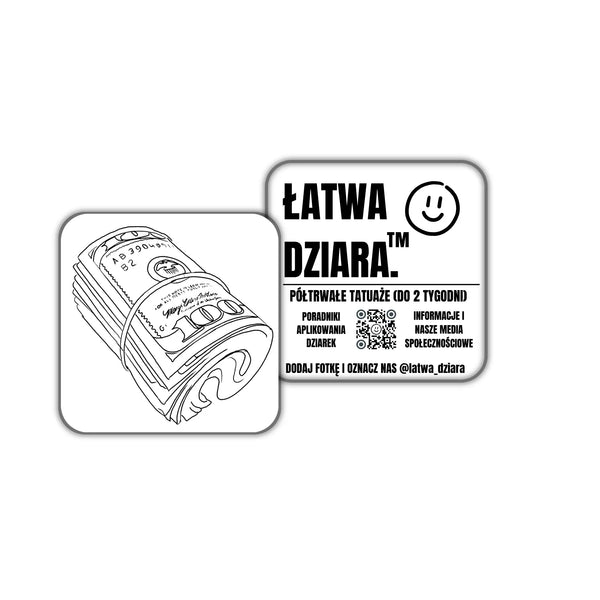 Pliczek Dolarsów - ŁatwaDziara™