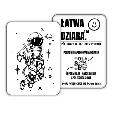 Astronautowy Kosmonauta - ŁatwaDziara™