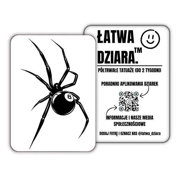 Czarna ósemka - ŁatwaDziara™