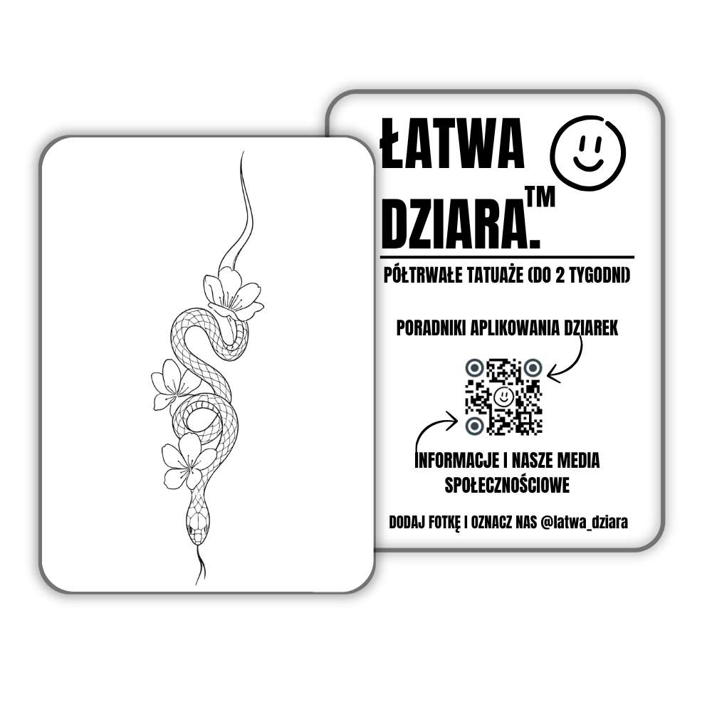 Kwiatowa Żmija - ŁatwaDziara™