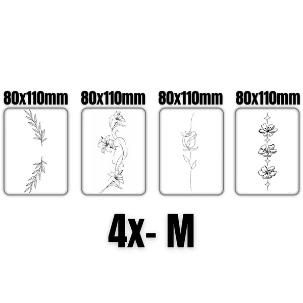 Zestaw Delikatnych Kwiatów