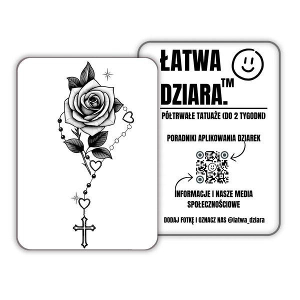 Święta róża - ŁatwaDziara™