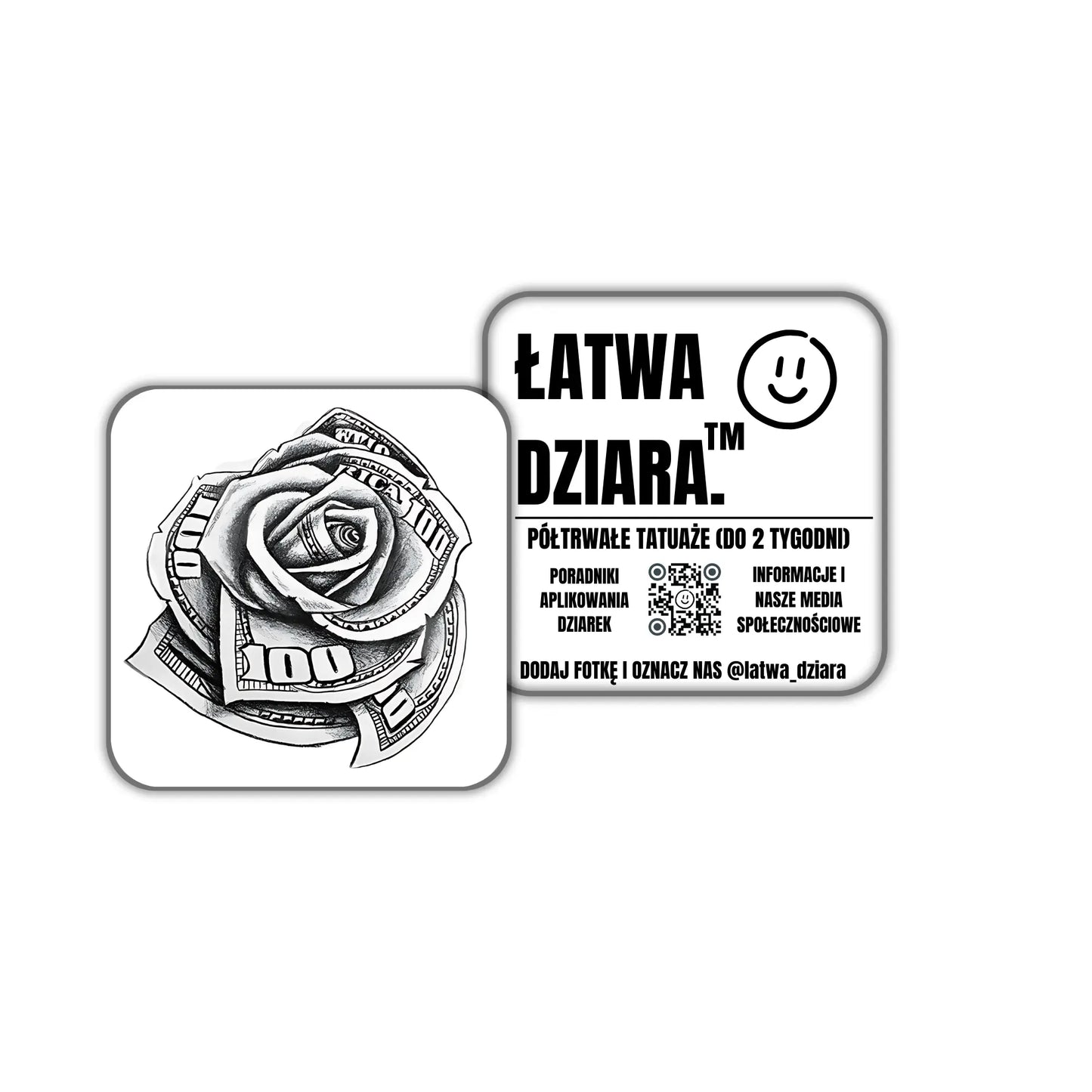 Kasiasta Róża - ŁatwaDziara™
