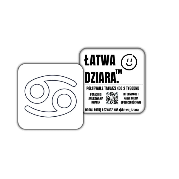 Znak Raka - ŁatwaDziara™