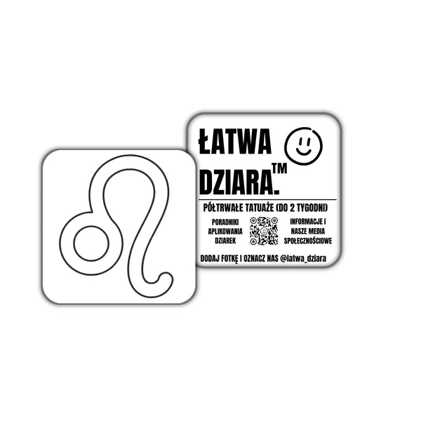 Znak Lwa - ŁatwaDziara™