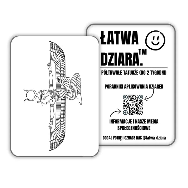 Skrzydła Izydy - ŁatwaDziara™
