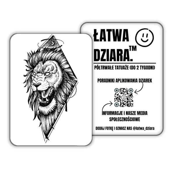 Wściekły Lew - ŁatwaDziara™