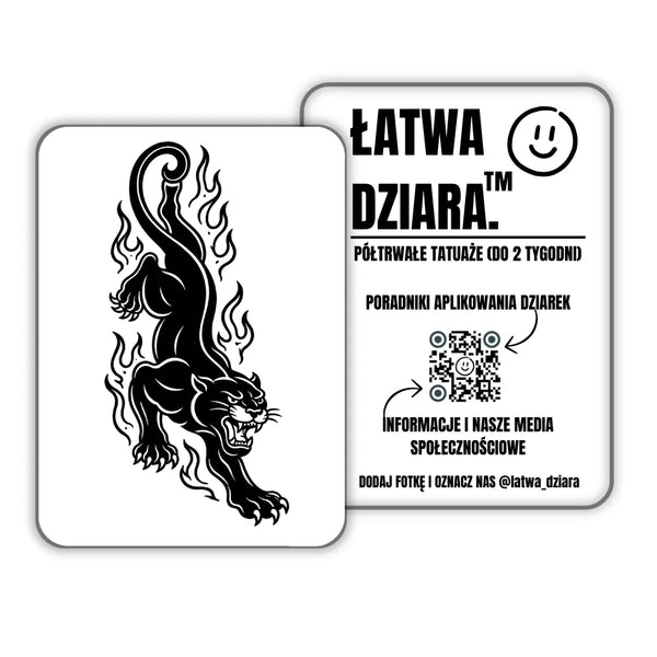Czarna Pantera - ŁatwaDziara™