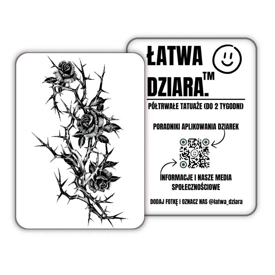 Kolczasta róża - ŁatwaDziara™