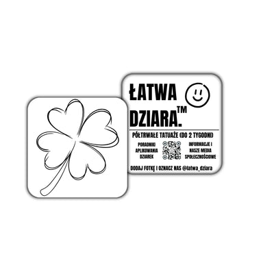 Szczęśliwa Koniczyna - ŁatwaDziara™