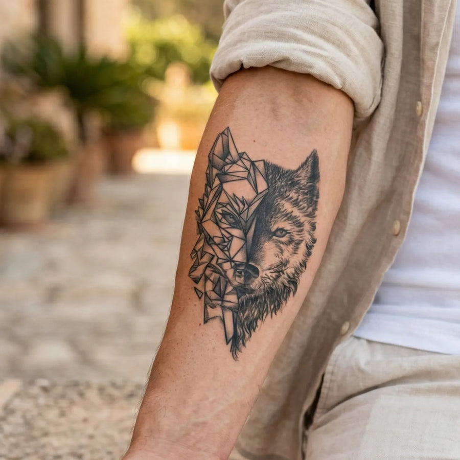 Wilk Geometryczny - ŁatwaDziara™
