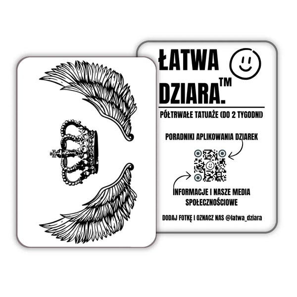 Skrzydlata korona - ŁatwaDziara™