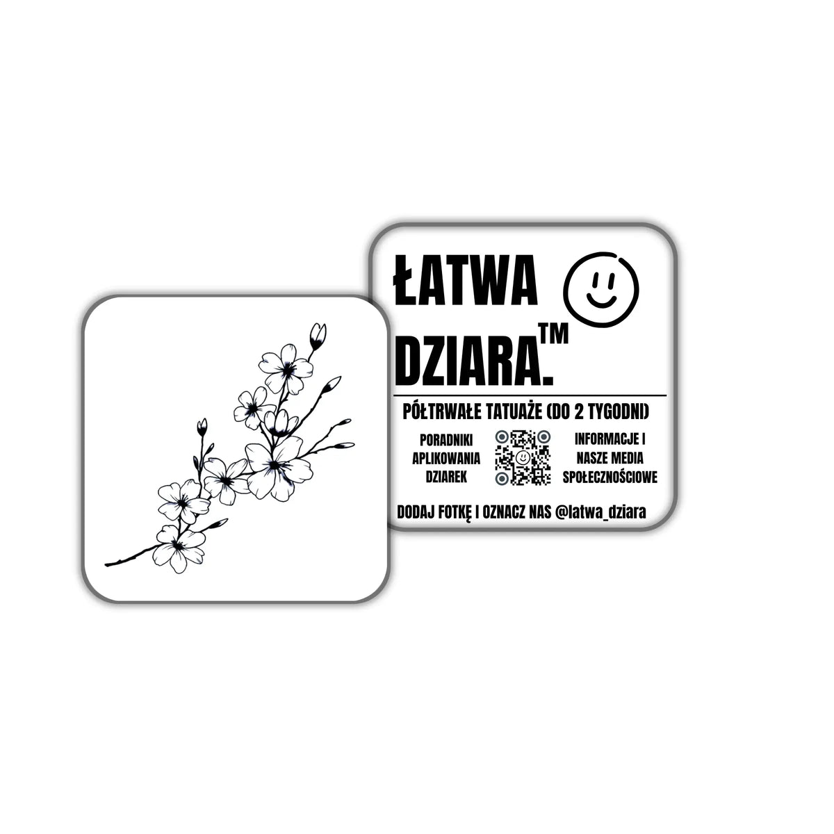 Kwiaty wiśni - ŁatwaDziara™
